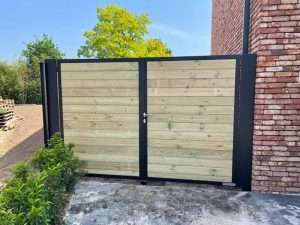 houten poort